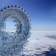 3D Animation eines Aerospace Bauteils